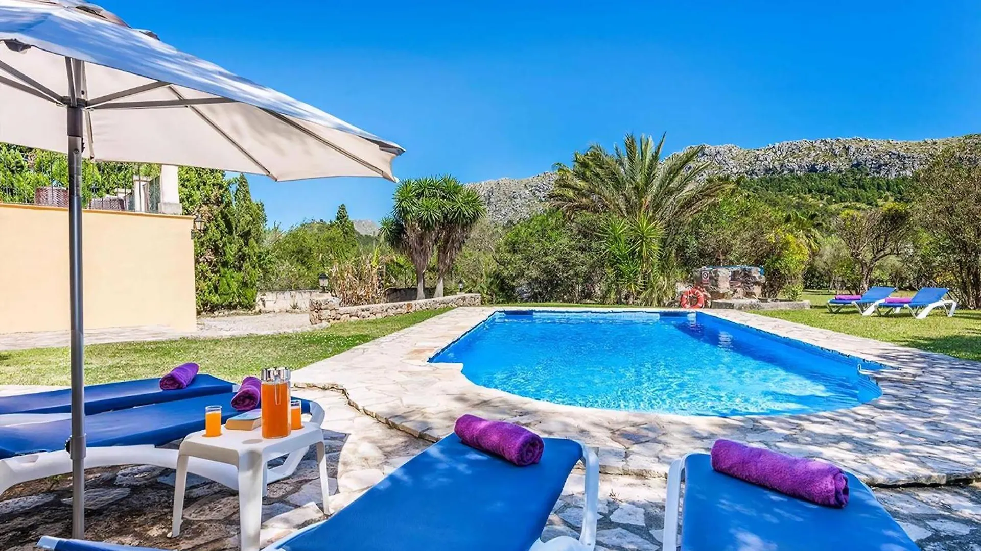 Finca Tomas Mit Pool In Cala Sant Vicenc Pollença Španělsko