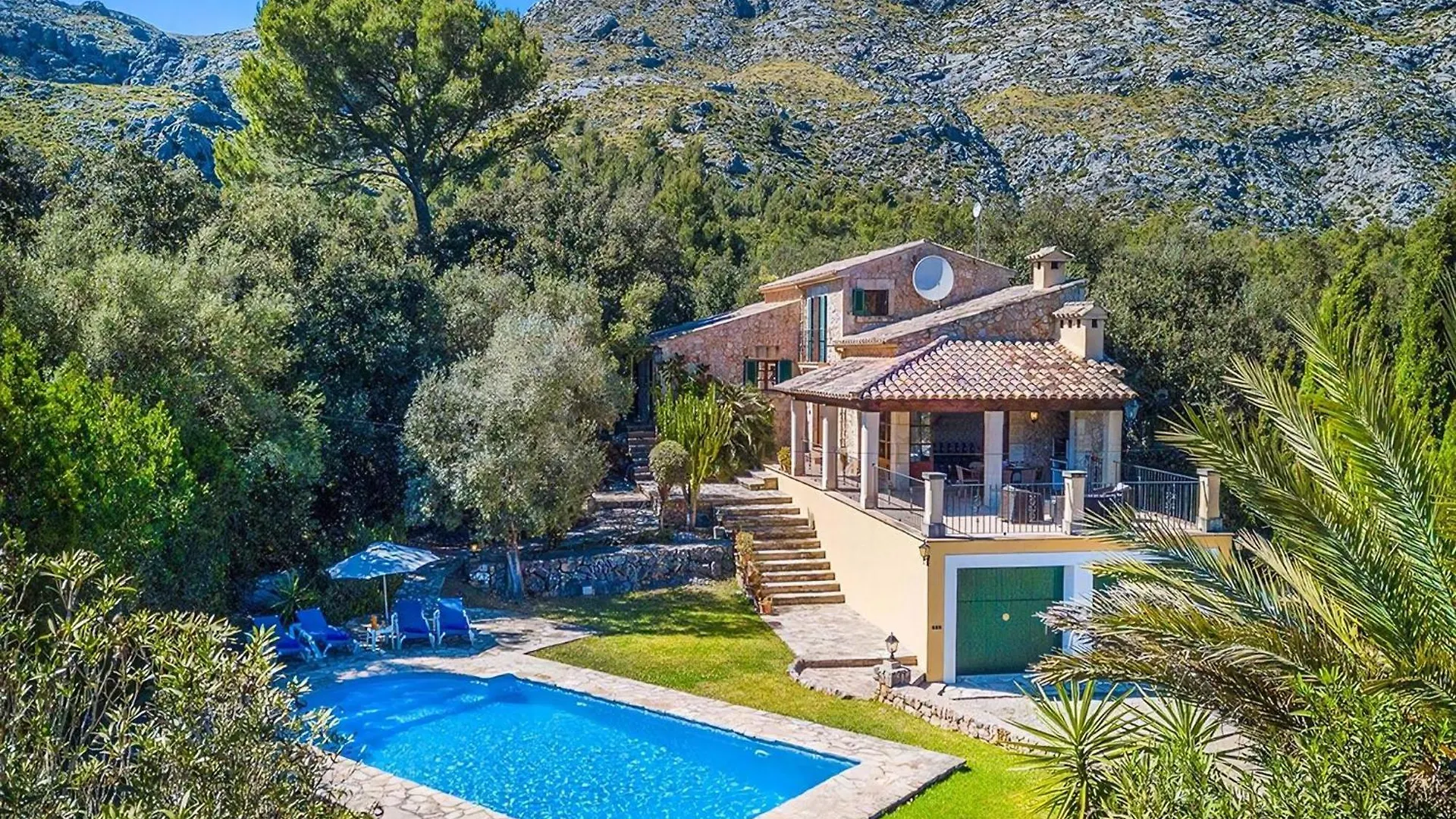 Finca Tomas Mit Pool In Cala Sant Vicenc Pollença Prázdninový dům