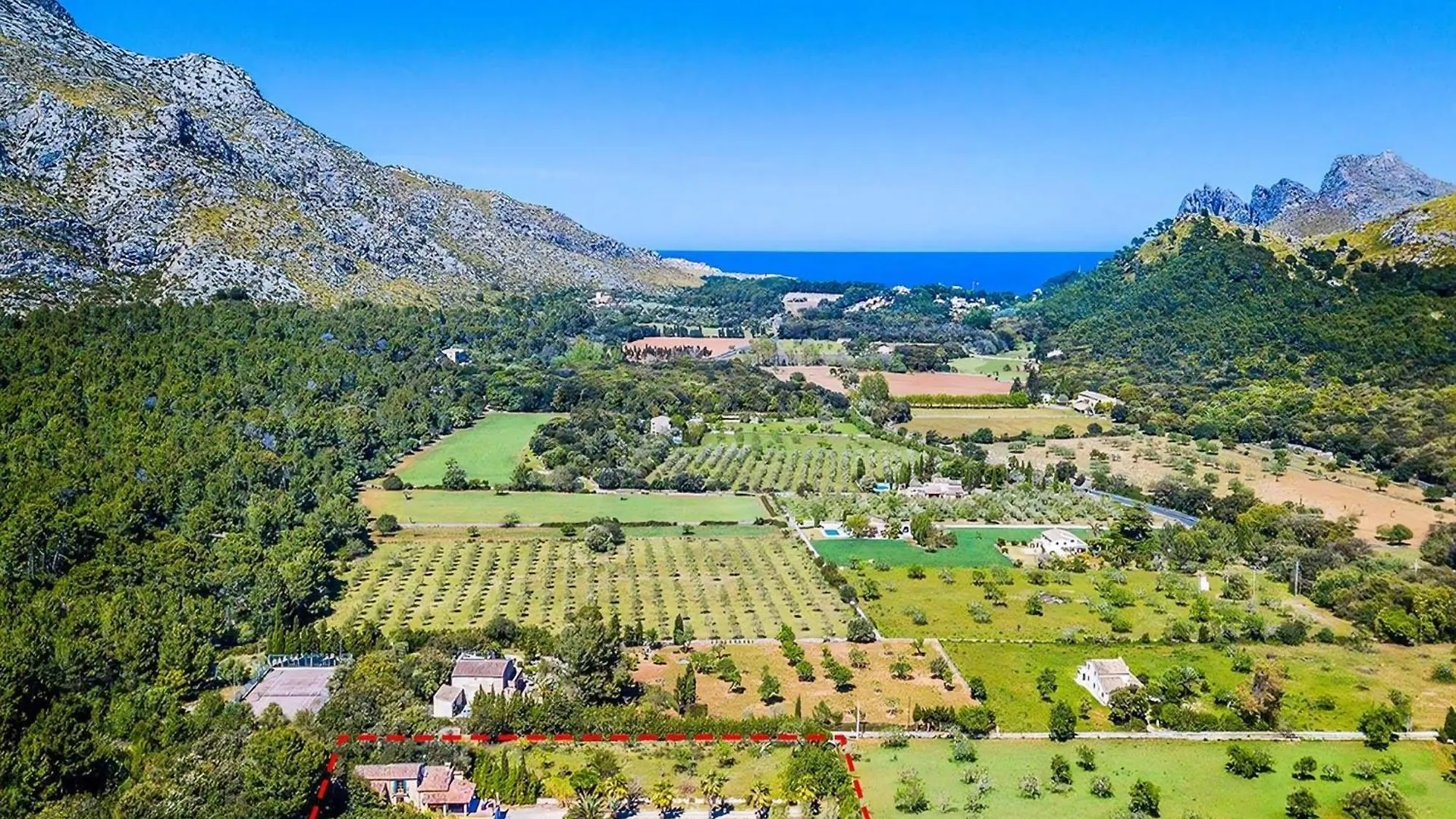 Prázdninový dům Finca Tomas Mit Pool In Cala Sant Vicenc Pollença Španělsko