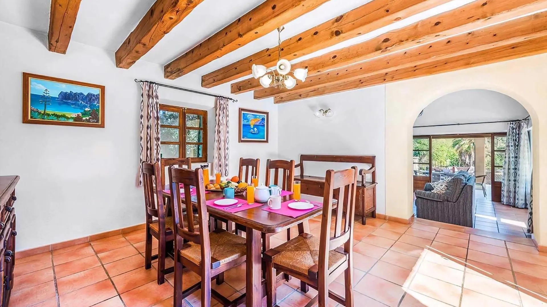 Finca Tomas Mit Pool In Cala Sant Vicenc Pollença Prázdninový dům